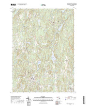 US Topo 7.5-minute map for North Brookfield MA