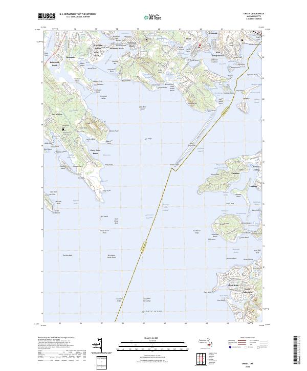 US Topo 7.5-minute map for Onset MA