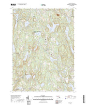 US Topo 7.5-minute map for Paxton MA