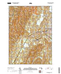 USGS US Topo 7.5-minute map for Pittsfield West MANY 2021