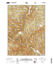 USGS US Topo 7.5-minute map for Rowe MAVT 2021