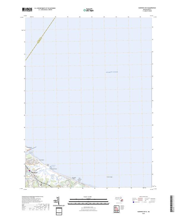 US Topo 7.5-minute map for Sandwich OE N MA