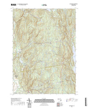 US Topo 7.5-minute map for Shutesbury MA