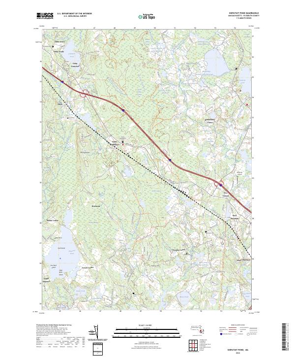 US Topo 7.5-minute map for Snipatuit Pond MA