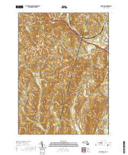 USGS US Topo 7.5-minute map for State Line MANY 2021