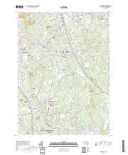 US Topo 7.5-minute map for Whitman MA