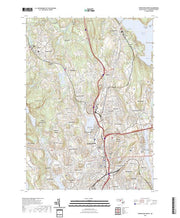 US Topo 7.5-minute map for Worcester North MA