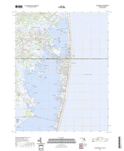 US Topo 7.5-minute map for Assawoman Bay MDDE