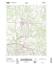 US Topo 7.5-minute map for Delmar MDDE