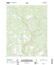 US Topo 7.5-minute map for Dividing Creek MD