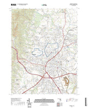 US Topo 7.5-minute map for Frederick MD