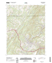 US Topo 7.5-minute map for Frostburg MDPA