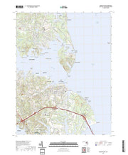 US Topo 7.5-minute map for Gibson Island MD