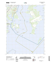 US Topo 7.5-minute map for Gunpowder Neck MD