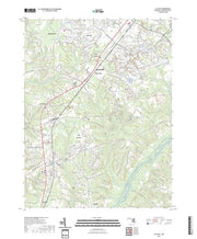 US Topo 7.5-minute map for La Plata MD