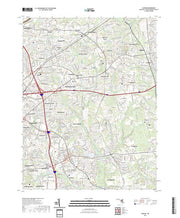 US Topo 7.5-minute map for Lanham MD