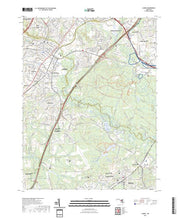 US Topo 7.5-minute map for Laurel MD