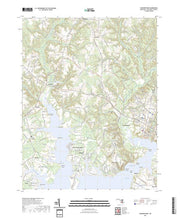 US Topo 7.5-minute map for Leonardtown MD