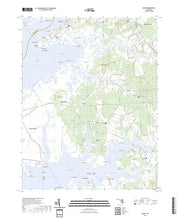 US Topo 7.5-minute map for Monie MD