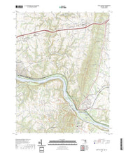 US Topo 7.5-minute map for Point of Rocks MDVA