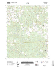 US Topo 7.5-minute map for Wango MD