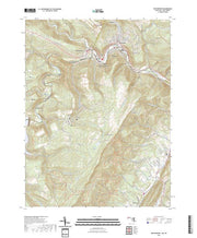 US Topo 7.5-minute map for Westernport MDWV