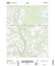 US Topo 7.5-minute map for Whaleyville MDDE