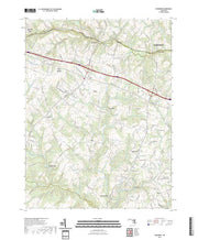 US Topo 7.5-minute map for Woodbine MD