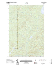 US Topo 7.5-minute map for Allagash Pond ME