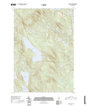 US Topo 7.5-minute map for Alligator Lake ME