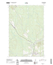 US Topo 7.5-minute map for Ashland ME