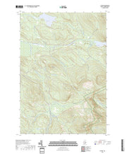 US Topo 7.5-minute map for B Pond ME