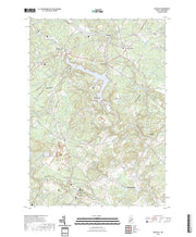 US Topo 7.5-minute map for Bar Mills ME