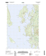 US Topo 7.5-minute map for Bartlett Island ME