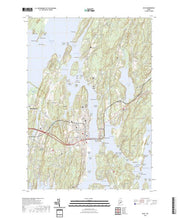 US Topo 7.5-minute map for Bath ME