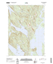 US Topo 7.5-minute map for Beech Hill Pond ME