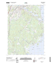 US Topo 7.5-minute map for Biddeford ME