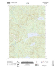 US Topo 7.5-minute map for Big Machias Lake ME