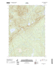 US Topo 7.5-minute map for Big Moose Pond ME