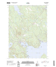 US Topo 7.5-minute map for Blue Hill ME