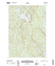 US Topo 7.5-minute map for Bog Lake ME