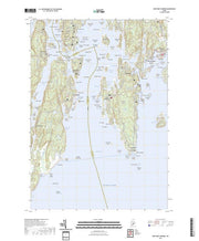 US Topo 7.5-minute map for Boothbay Harbor ME