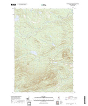 US Topo 7.5-minute map for Boundary Bald Mountain ME