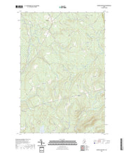 US Topo 7.5-minute map for Bowers Mountain ME