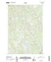 US Topo 7.5-minute map for Bradford ME