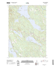 US Topo 7.5-minute map for Branch Lake ME