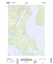 US Topo 7.5-minute map for Brooklin ME