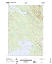 US Topo 7.5-minute map for Brookton ME