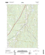 US Topo 7.5-minute map for Burnham ME