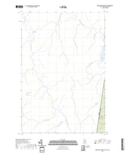 US Topo 7.5-minute map for Burntland Pond OE W MEQC